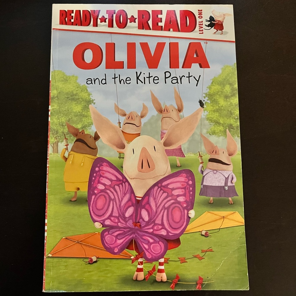 5/$20 Ready to Read level 1 Olivia and the Kite Party
